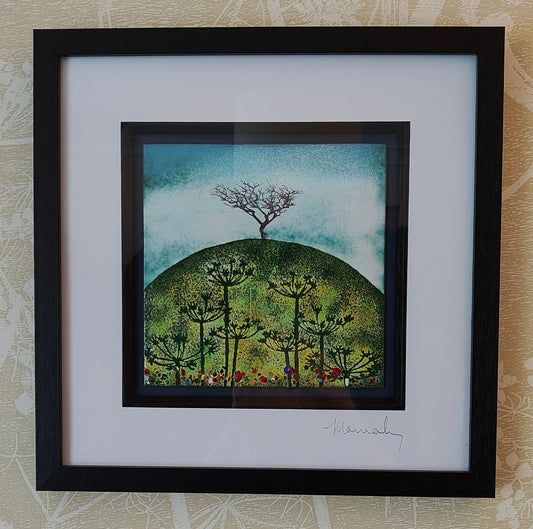 Stand Alone Tree Enamel Picture