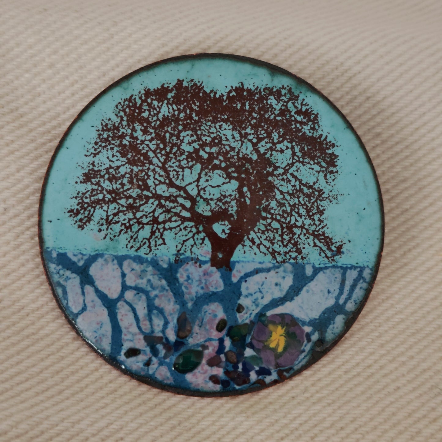 Drybrook tree brooch