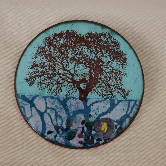 Drybrook tree brooch