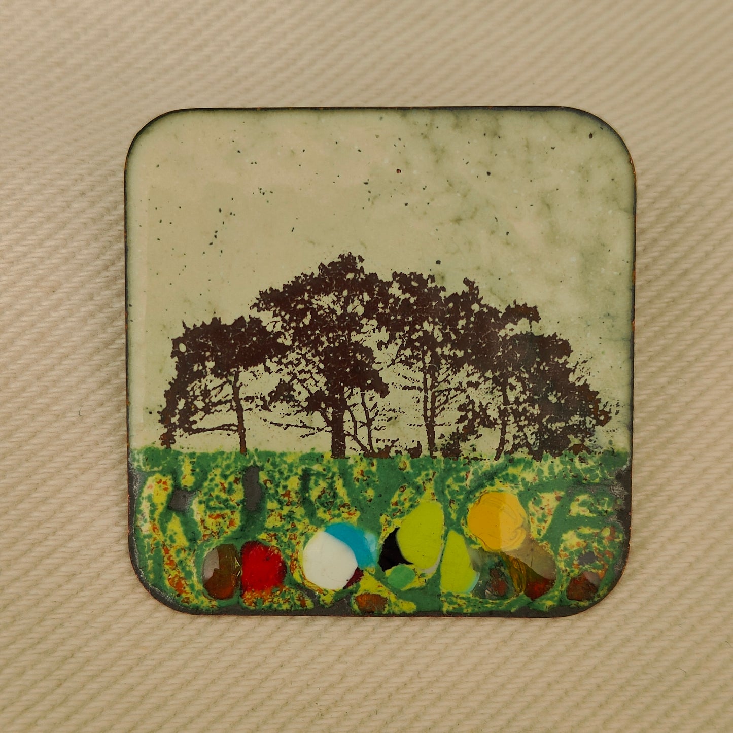 Tree brooch