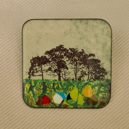Tree brooch