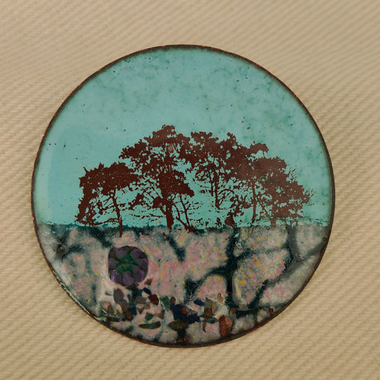 Tree brooch